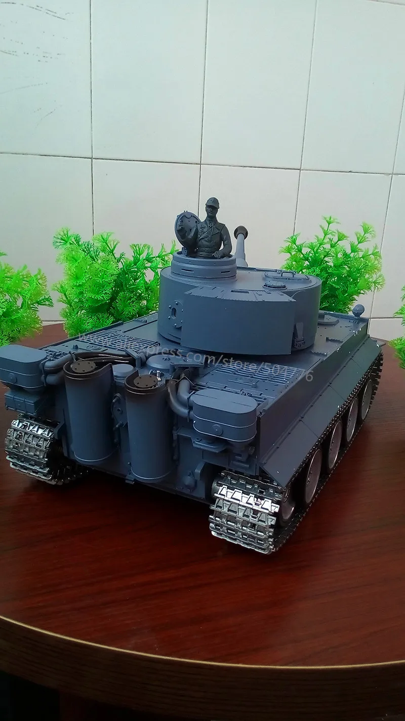 7 0 Новая версия 1/16 немецкий танк Tiger 1 Танк rc боевой 818-1 Расширенный для