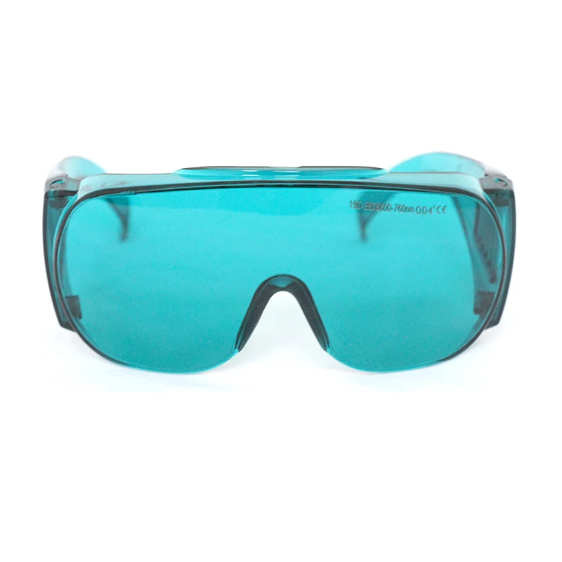 

Laser Protective Glasses 190-380nm 600-760nm OD4+ EP-2-6 Wide-Spectrum Continuous Absorption Protective Glasses