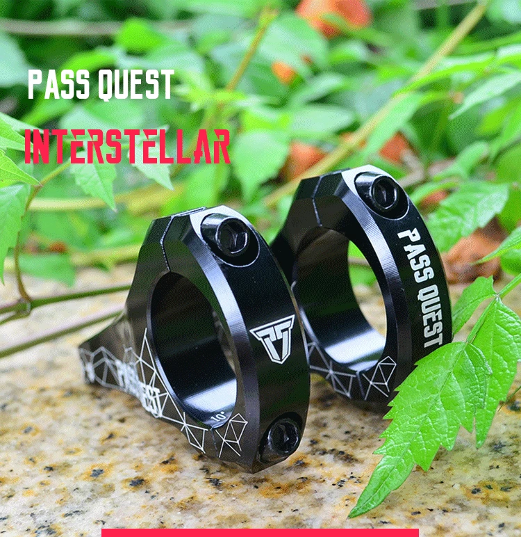 PASS QUEST велосипедный стержень interstel сплав прямое Крепление 15 градусов 31 8 мм зажим