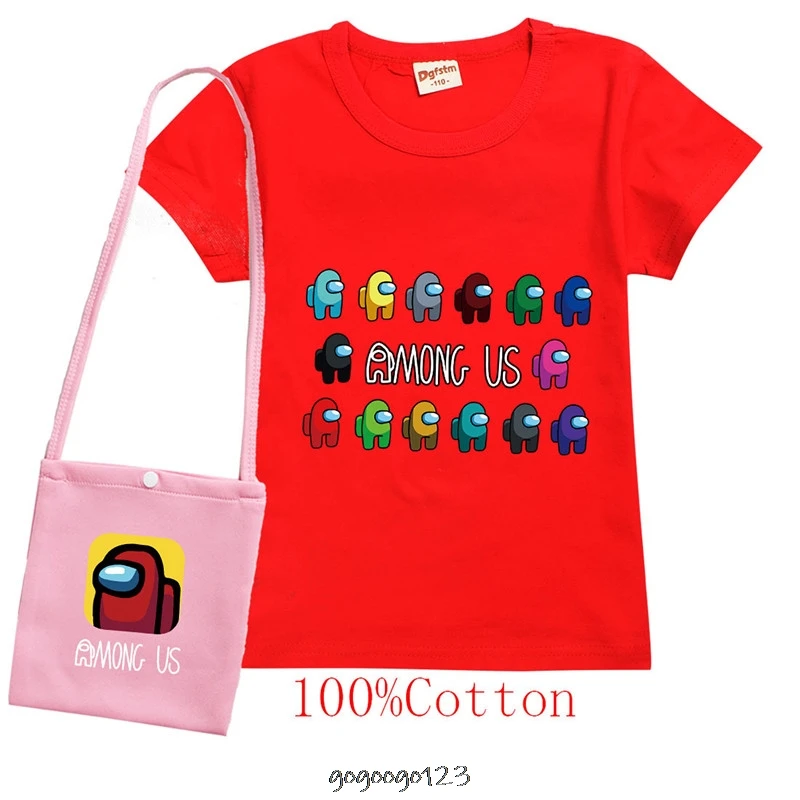 ГОРЯЧАЯ видео с персонажами мультфильмов и игр между нами принт футболка из