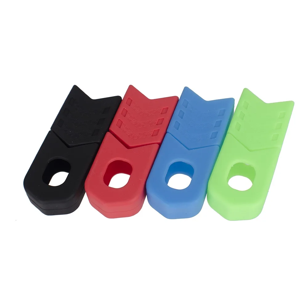 

ENLEE Bicycle Silicone Eco-friendly Crank Protective Cover, Universal Mountain Bike Crankset, Shock Absorption Protector