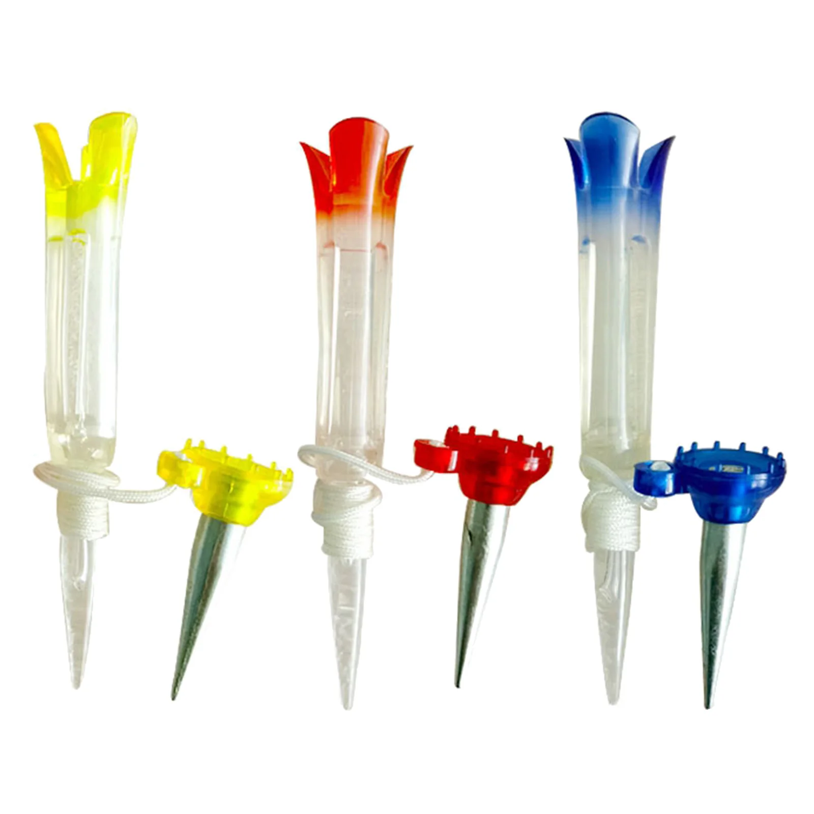 

85mm Plastic Golf Tees, Reduce Friction & Side , More Durable & Stable Golf Tees