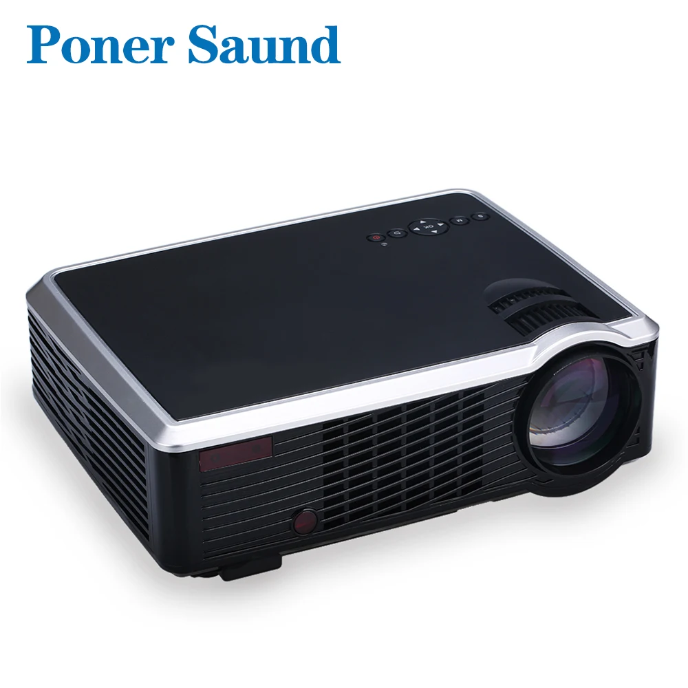 Проектор Poner Saund HD 3302 Вт 3500 лм опция Android 6 0 HDMI USB1080p домашний кинотеатр Wi Fi