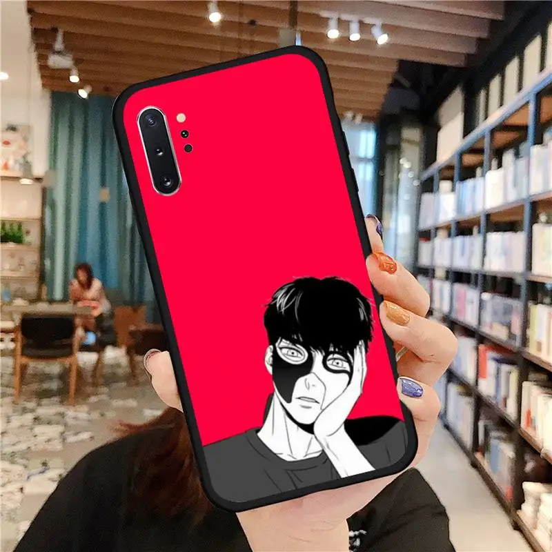 

b alex Korean Manga j Man emotion Phone Case For Samsung A50 A51 A71 A20E A20S S10 S20 S21 S30 Plus ultra 5G M11 funda cover