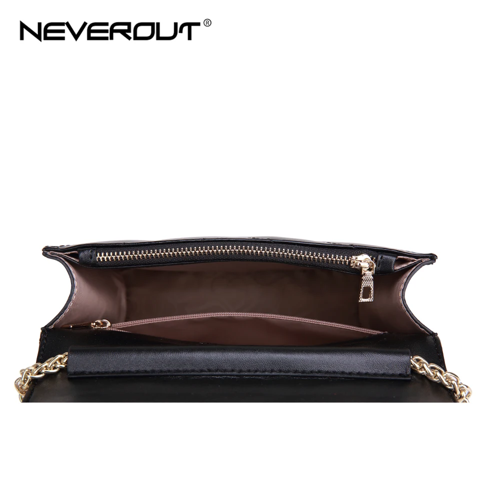 Сумка мессенджер NEVEROUT маленькая сумка из сплит кожи карамельного цвета с