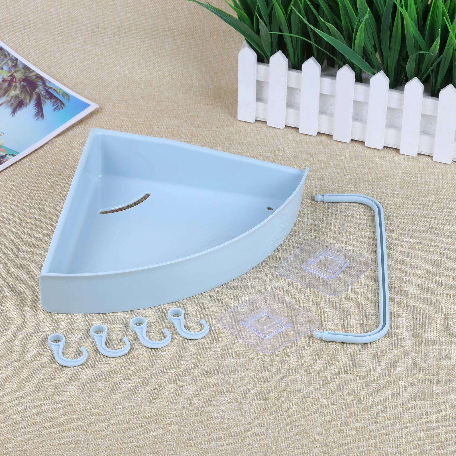 1 шт. держатель для туалетного шампуня гладкая настенная Подставка хранения