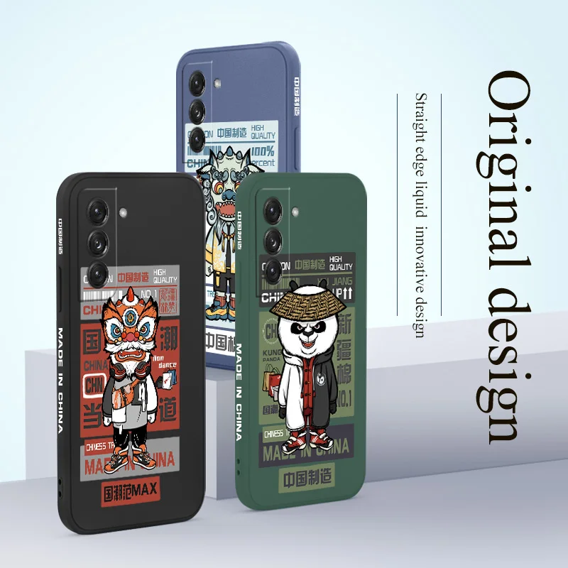 National Tide Dance For Samsung Galaxy S22 S21 S20 FE S10 Note 20 10 Ultra Plus A72 A52 A42 A32 A71 A51 A41 A31 A21S 4G 5G Cover