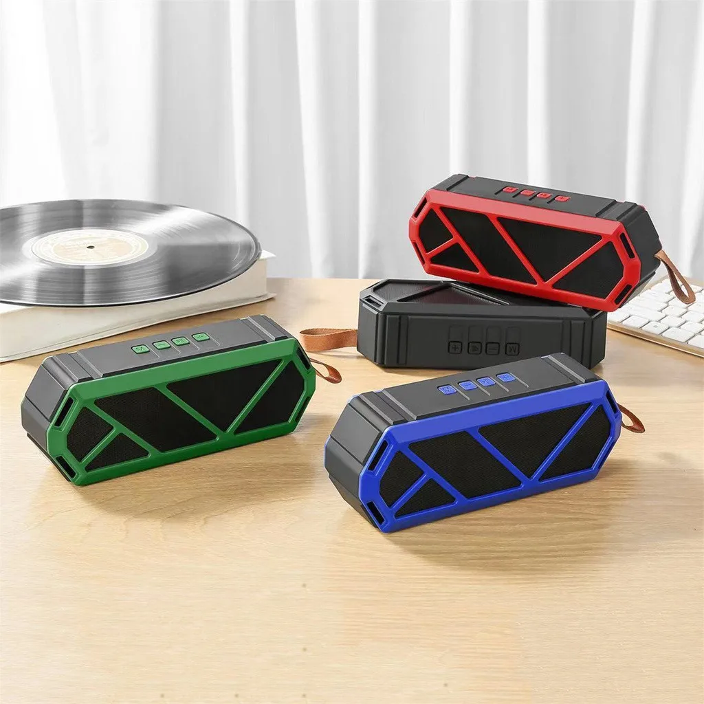 Portable Speaker Bluetooth Wireless 4.1+EDR Transmission Woofer Subwoofer TF card U-disk Sound Bar | Электроника