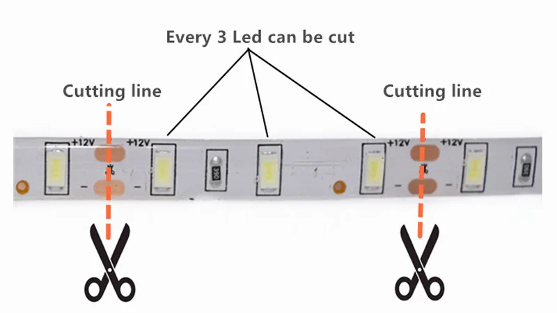 1/2/3/4/5M IP65 Водонепроницаемый/без Светодиодные ленты светильник 5630 SMD DC12V 60 Светодиодный s/M 5730 бар гибкий светильник ярче, чем 3528 5050 светодиодный лента
