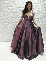 simple purple evening dress sexy backless lace up deep v neck sequin satin sleeveless floor length prom dress %d0%b2%d0%b5%d1%87%d0%b5%d1%80%d0%bd%d0%b8%d0%b5 %d0%bf%d0%bb%d0%b0%d1%82%d1%8c%d1%8f