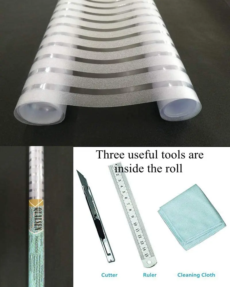 Оконная пленка BUNPIG для конфиденциальности статическая липкая не клейкая