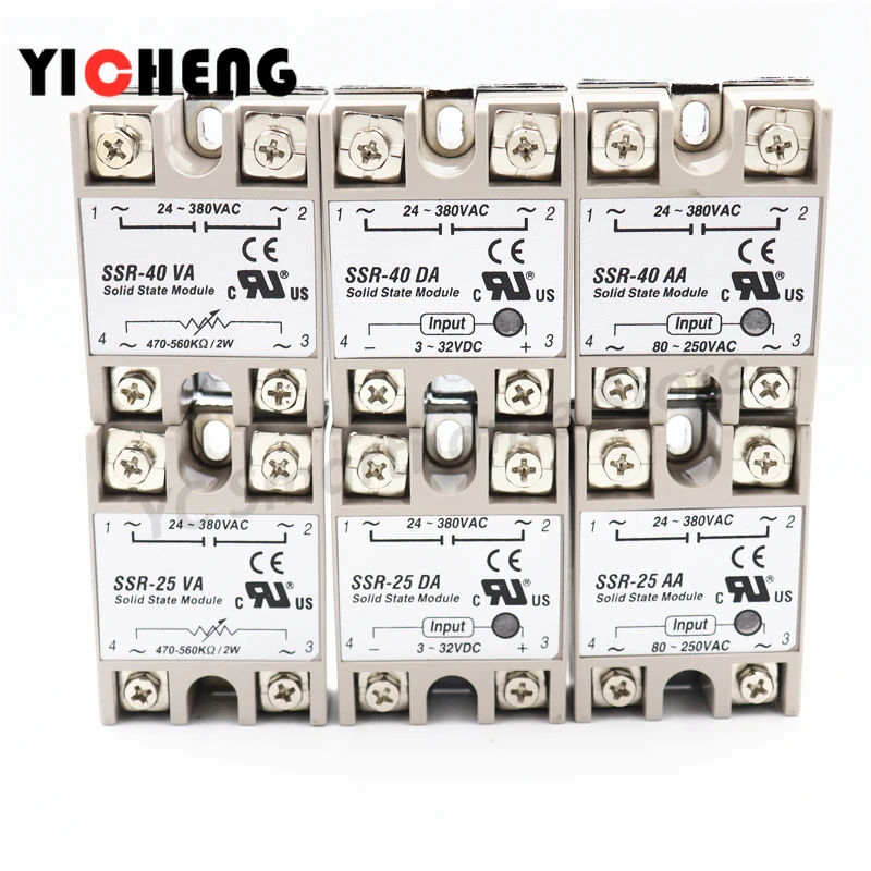 Реле напряжения Однофазное твердотельное реле прозрачная оболочка пластиковая