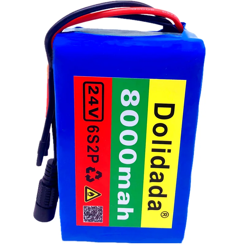 

6s2p 24V 8Ah 18650 Battery Lithium Battery 25.2v 8000mAh Electric Bicycle Moped /Electric/Li ion Battery Pack with BMS