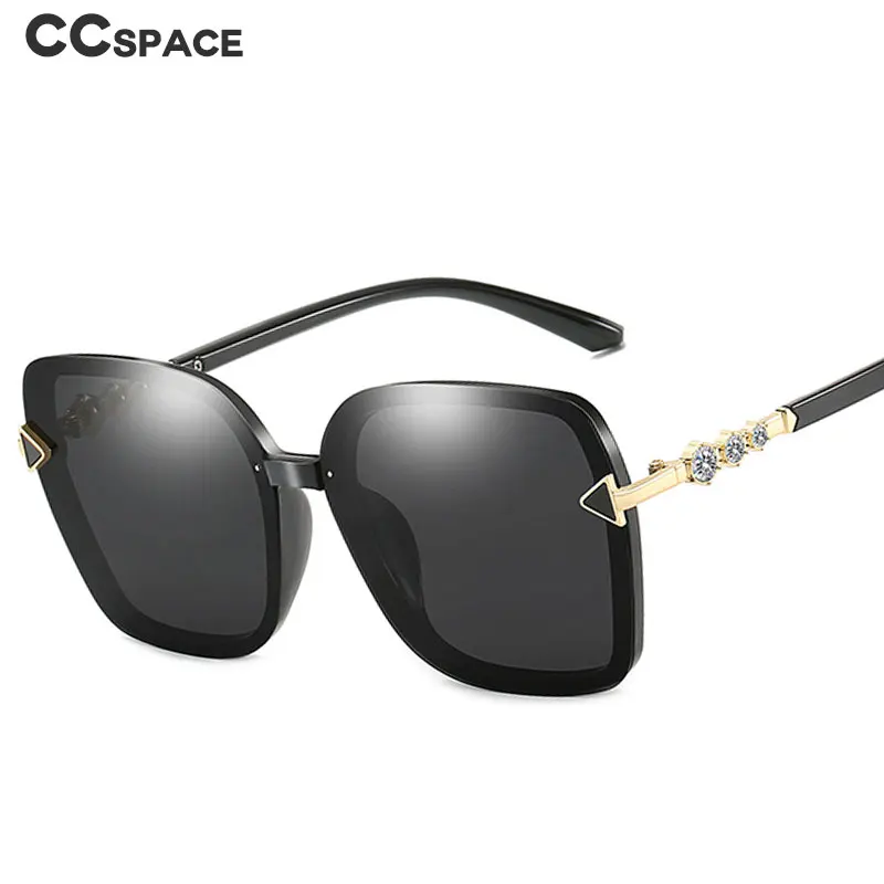 47384 алмазные квадратные Роскошные поляризованные солнцезащитные очки для мужчин