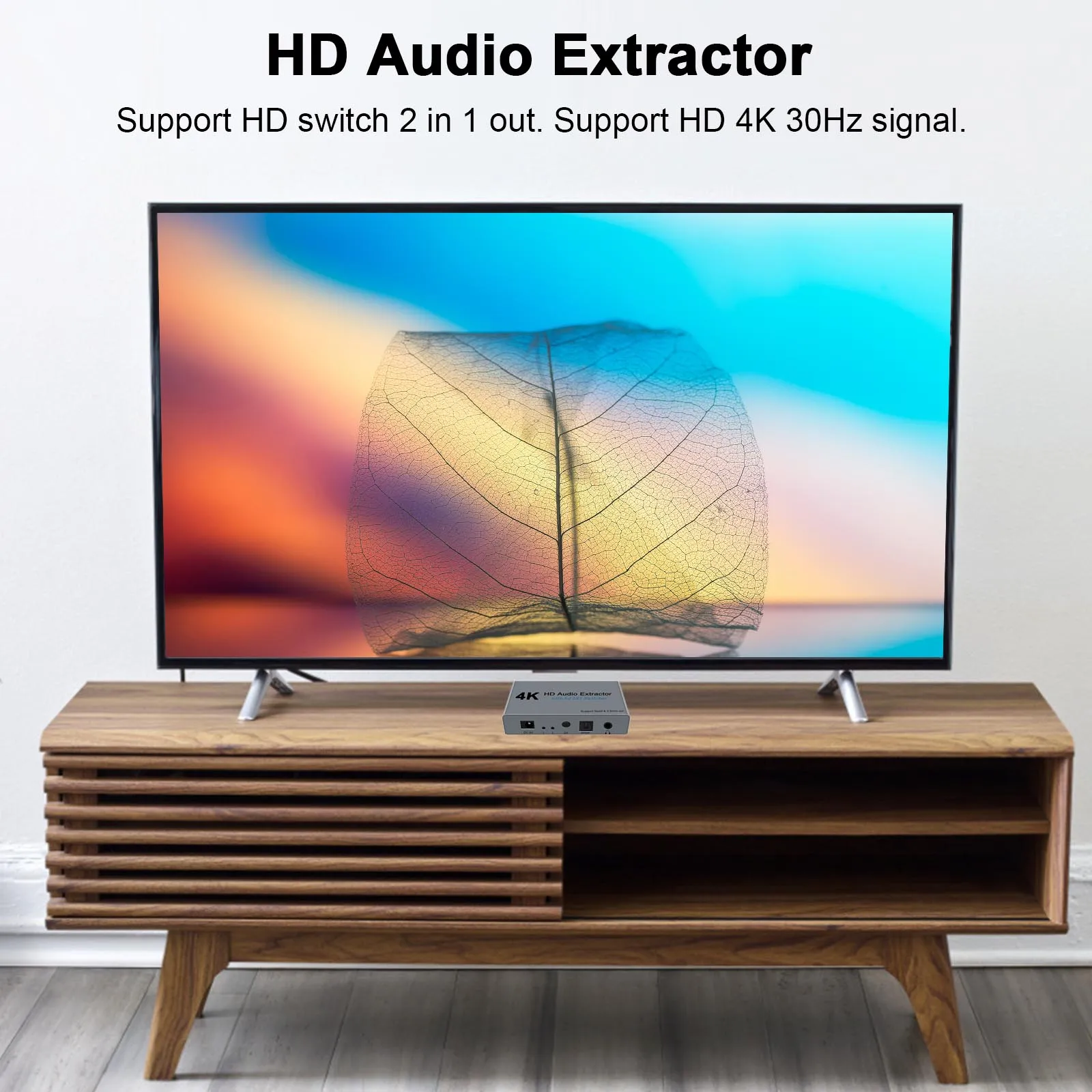 E21 HD аудио экстрактор сплиттер переключатель 2 в 1 4K к оптический SPDIF 3 5 мм |