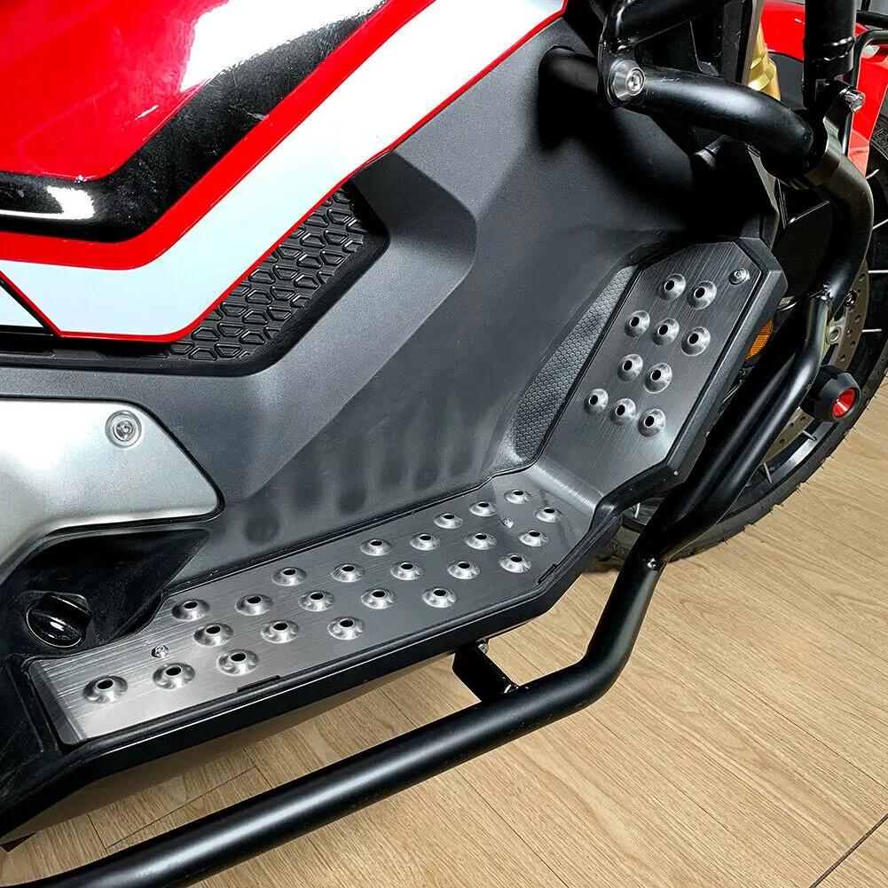 Подножка из нержавеющей стали педали накладки для Honda XADV750 X-ADV X ADV 750 2017 2018