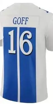 

BALIWEISA Lions Jared Goff City Edition Jerseys T-shirt