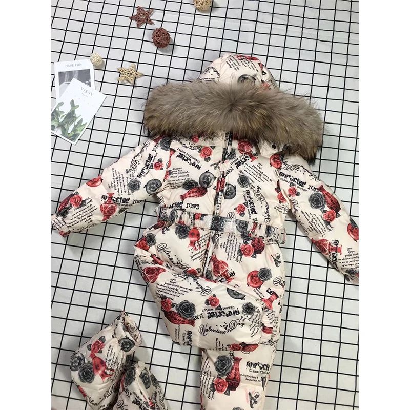 Детский комбинезон для девочек, пуховик с капюшоном, теплое зимнее пальто для младенцев, верхняя одежда, комбинезон для новорожденных, модные комбинезоны, одежда для детей от 0 до 4 лет