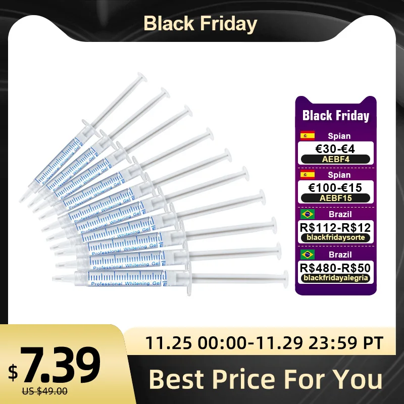 

Teeth Whitening Gel Pens 35% Peroxide Dental Bleaching Kit Tooth Stains Removal Whitener Home Use Oral Care Tool