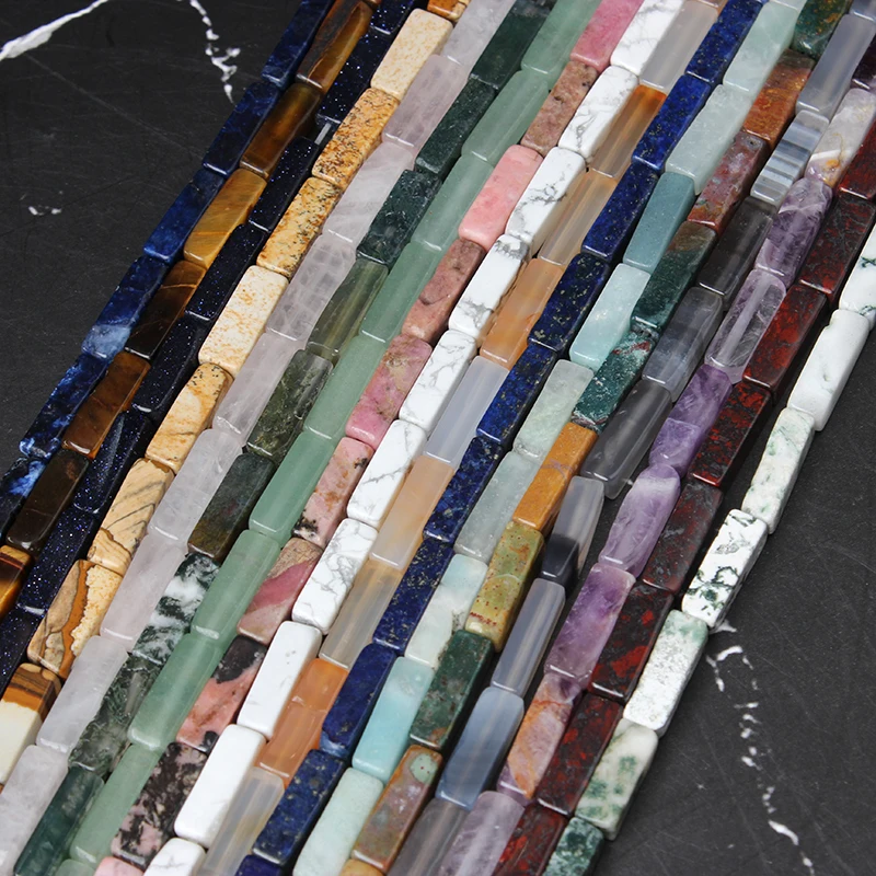 Модные ювелирные изделия LanLi 4x13 мм прямоугольник искусственный браслет для