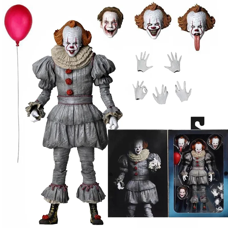

Экшн-фигурка NECA Pennywise, Коллекционная модель, игрушка, ужас, подарок на Хэллоуин