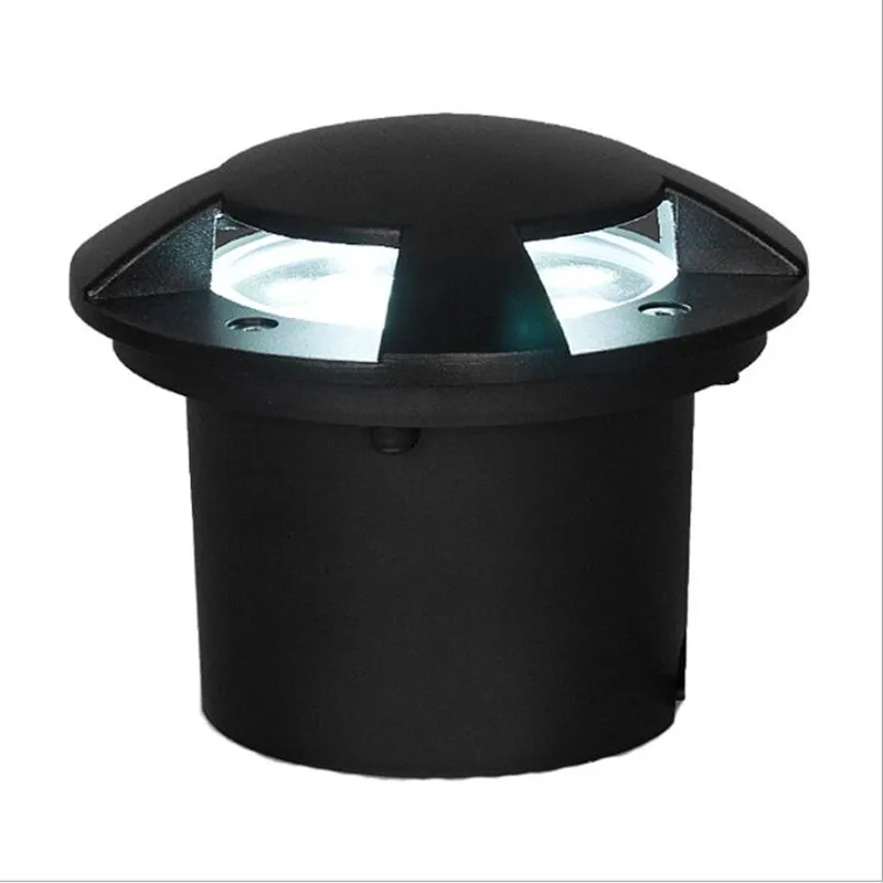 4pcs/lot 3x3W LED Underground Light IP65 Waterproof AC85V-265V Outdoor Buried Lamp Bulb for Ground Garden Path Floor Yard Landsc | Лампы и