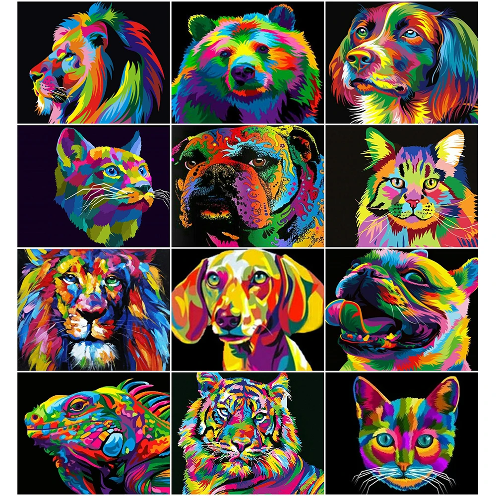 

Раскраска по номерам для взрослых, 40x50 см