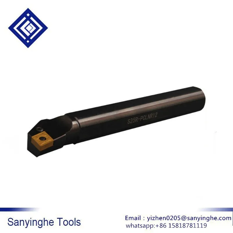 

High Quality 1 pcs S20Q/S25R/S32Q PCLNR/L12 95 degree Internal Grooving Turning Lathe Boring Bar Tool Holder