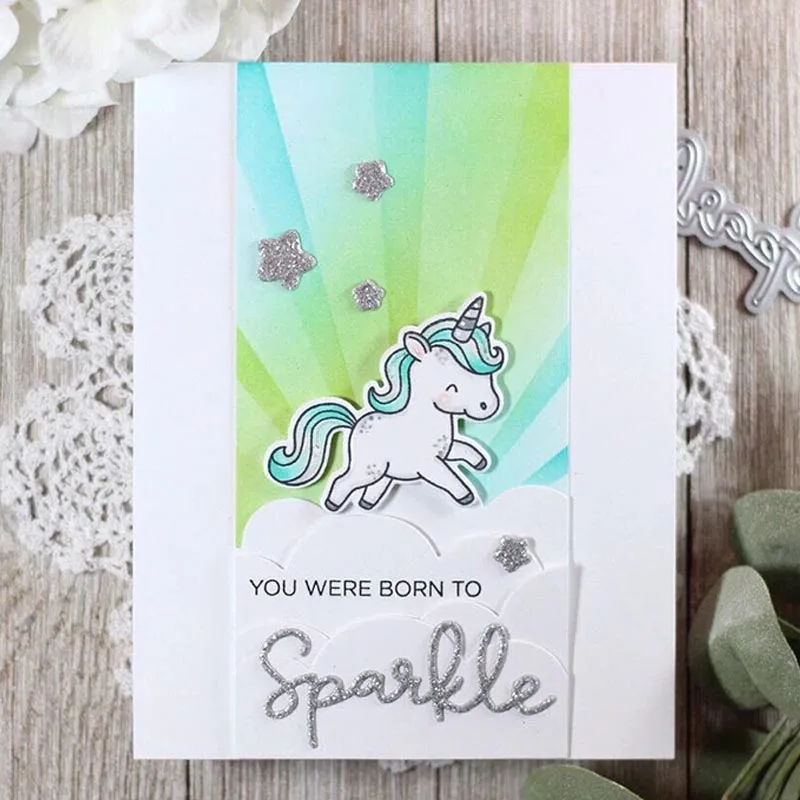 Волшебные металлические Вырубные штампы Word для скрапбукинга и изготовления карт