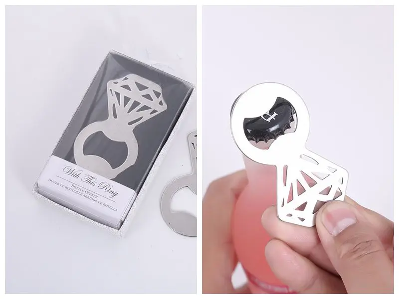 (20 шт./лот) Свадебные вечерние сувениры для душа блестящие и Алмазный флакон