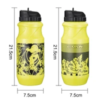 mountain bike water bottle riding equipment riding water bottle hiking bottle straw accessories outdoor sports water bottle