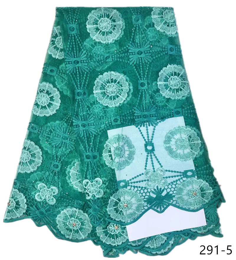 

French Tulle Lace Fabric High Quality African Lace Fabric 2021 Latest embroidery Lace For Evening Party 5 yards/piece 291