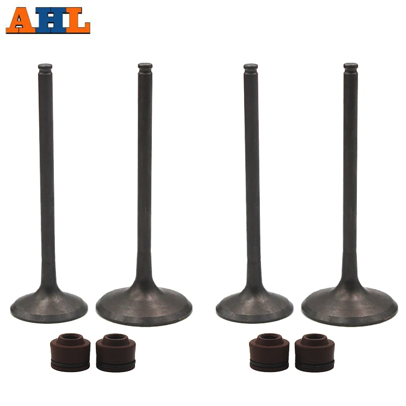 AHL 2 пары впускной и выпускной клапан в комплекте шток клапана масляные