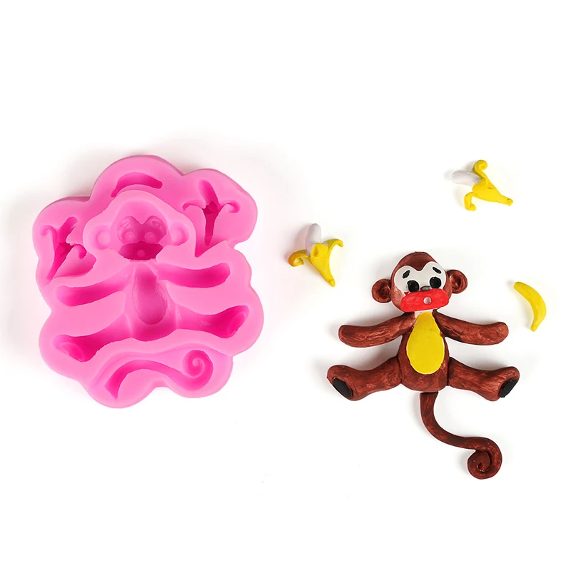 Форма животных силиконовая форма для инструменты украшения тортов из мастики