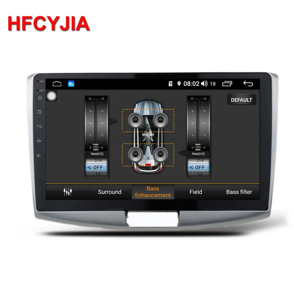 HFCYJIA 10," Автомобильный магнитофон для Volkswagen Passat CC B6 B7 Android 8,0 система gps Navi приемник Google wifi BT SWC RDS радио
