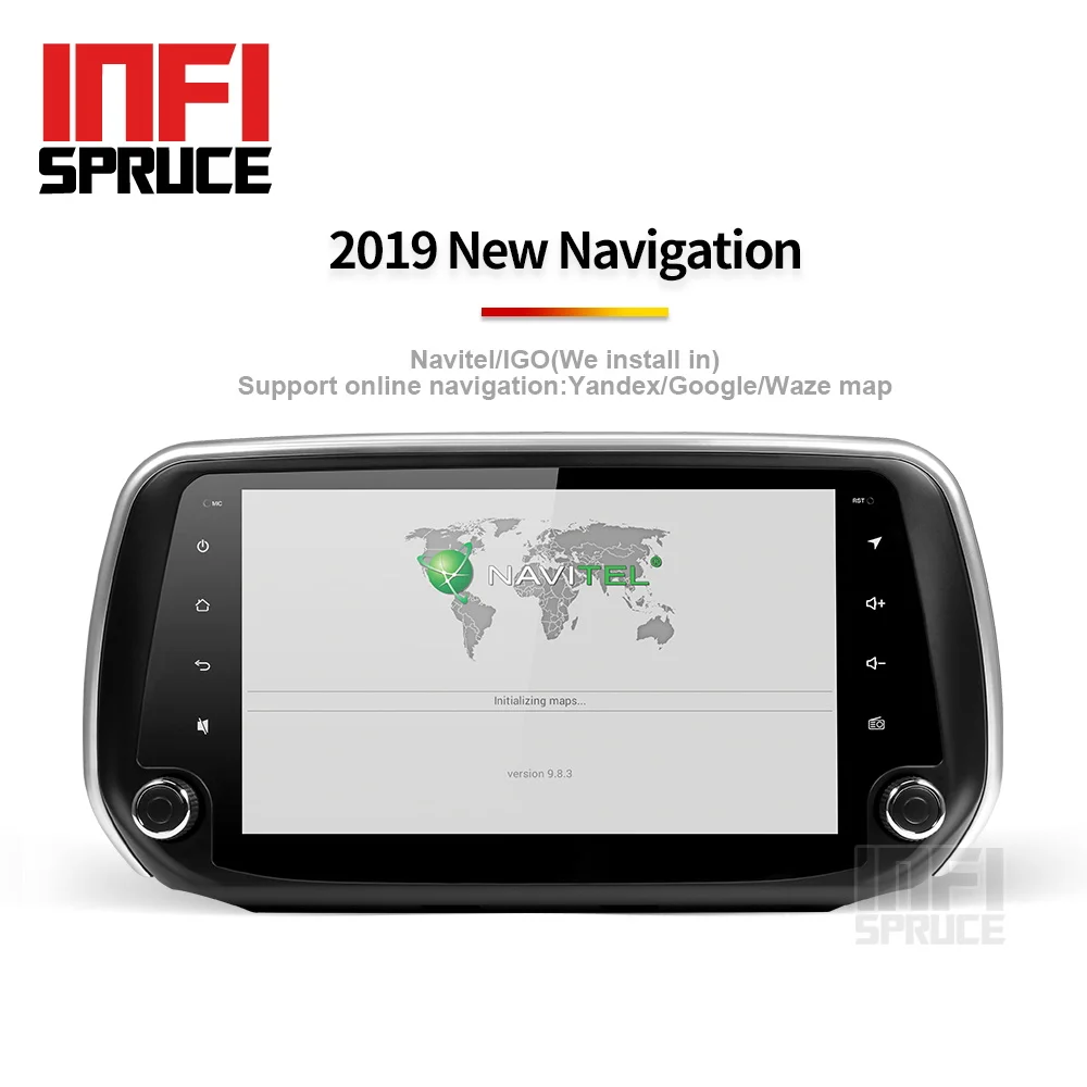 32G PX30 Новый Android 9 0 автомобильный dvd для Hyundai Santa Fe с восьмиядерным Радио Стерео gps