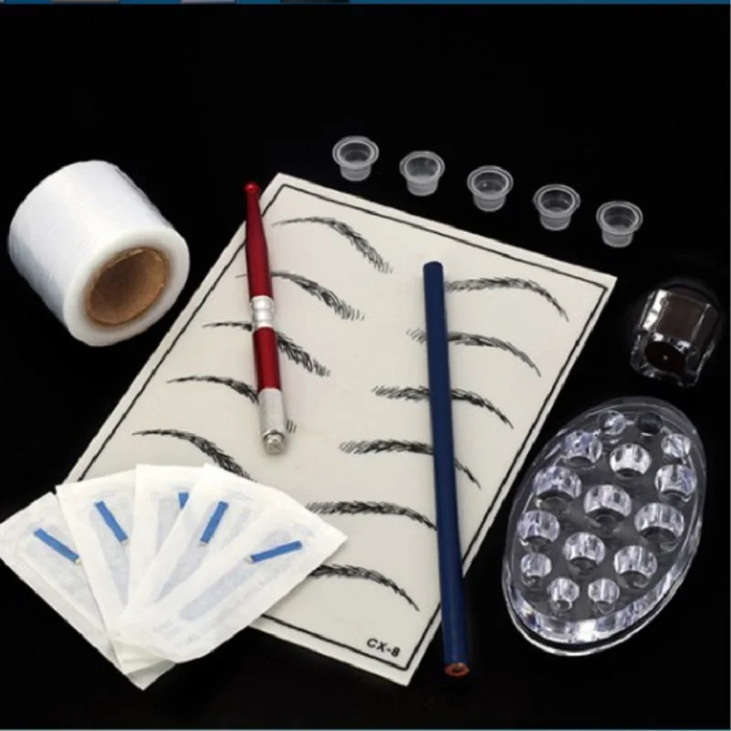

Complete Set Tattoo Kits Permanent Makeup Microblading Eyebrow Tattoo kit