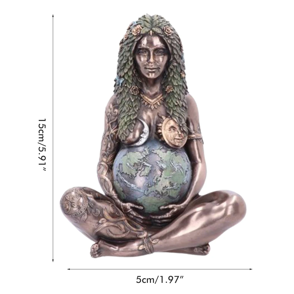 

Ghia Mother Earth Statue Garden Ornament Mother Earth Art Statue Figurine Mother Earth Goddess Statue For Home Outdoor Decor