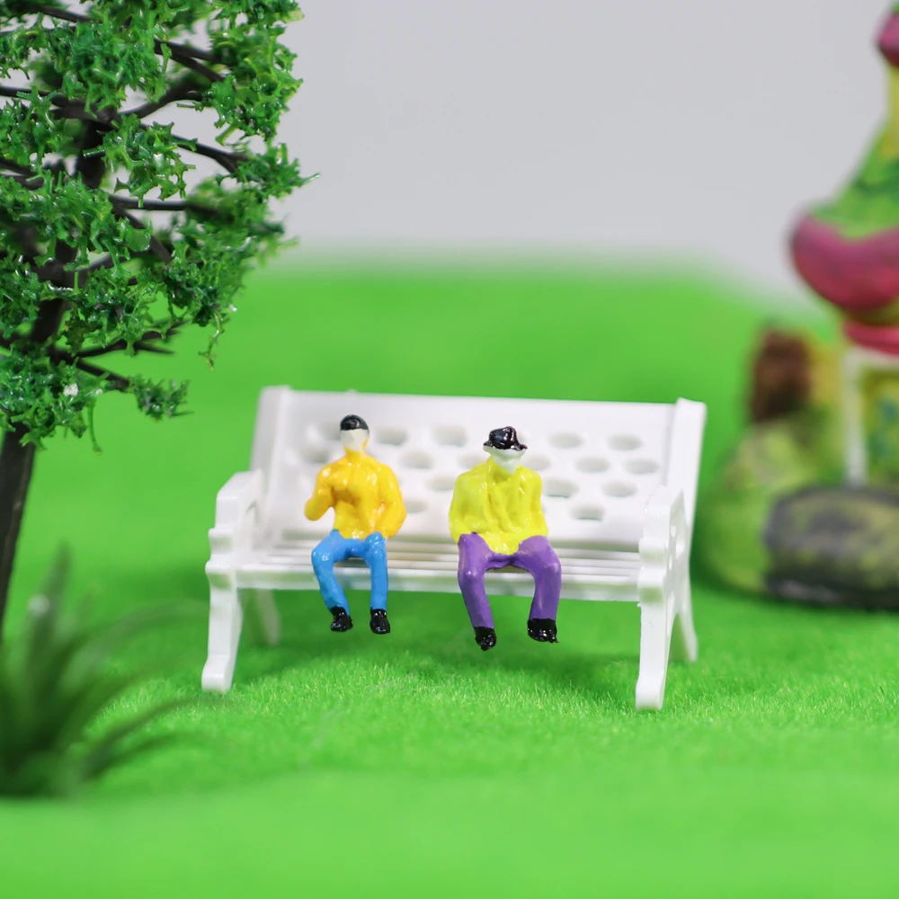 Хо масштабные фигуры модель 1:87 всех сидящих людей игрушечная железная дорога