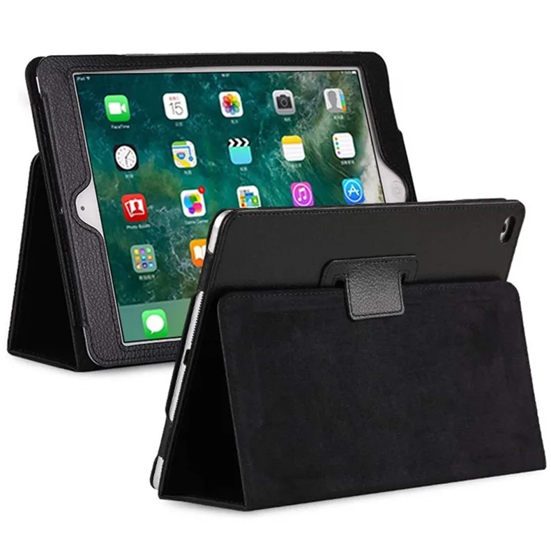 Из искусственной кожи для Apple iPad mini 4 смарт-чехол личи шаблон флип матовый чехол для iPad mini 4 с держателем