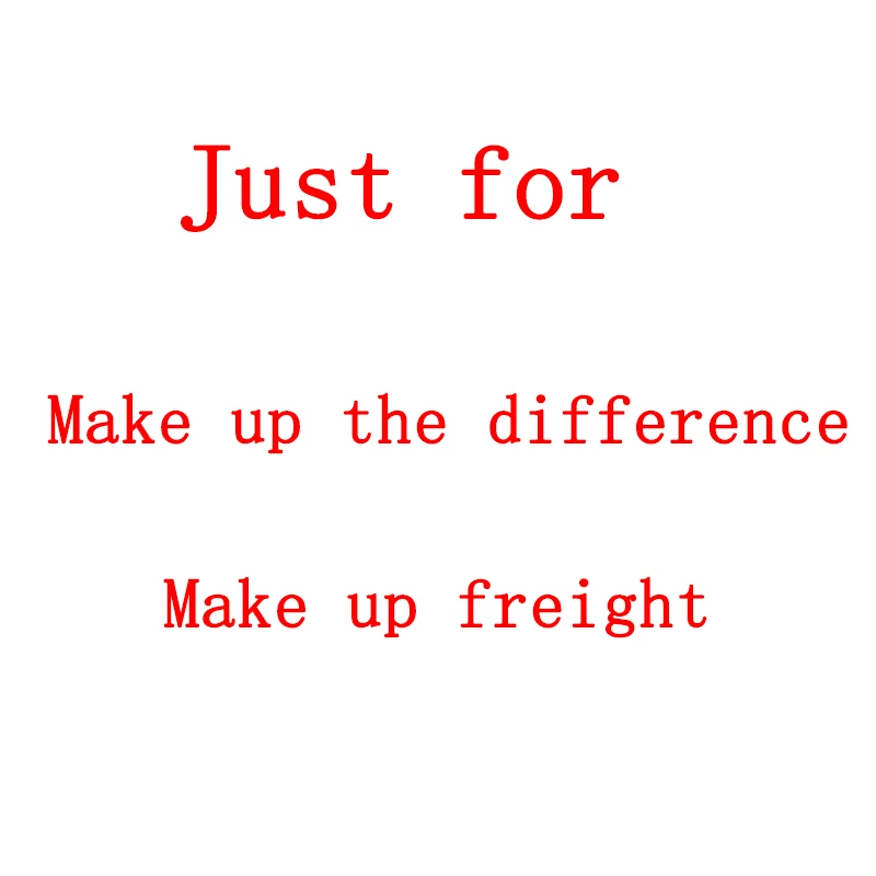 

Make up the difference, make up the postage dedicated link