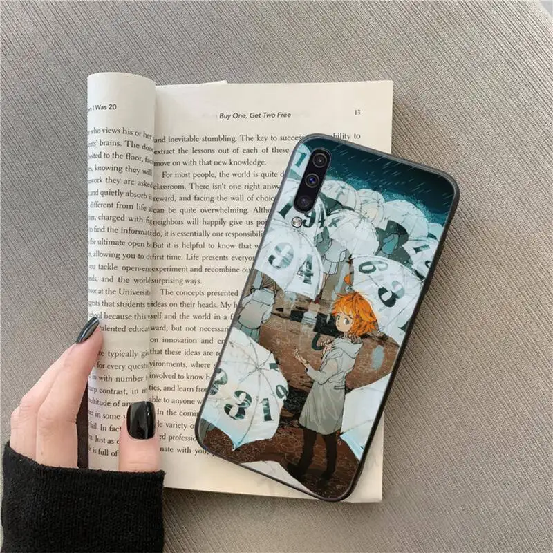 

The Promised Neverland Emma Anime Phone Case For Samsung galaxy S 9 10 20 A 10 21 30 31 40 50 51 71 s note 20 j 4 2018 plus