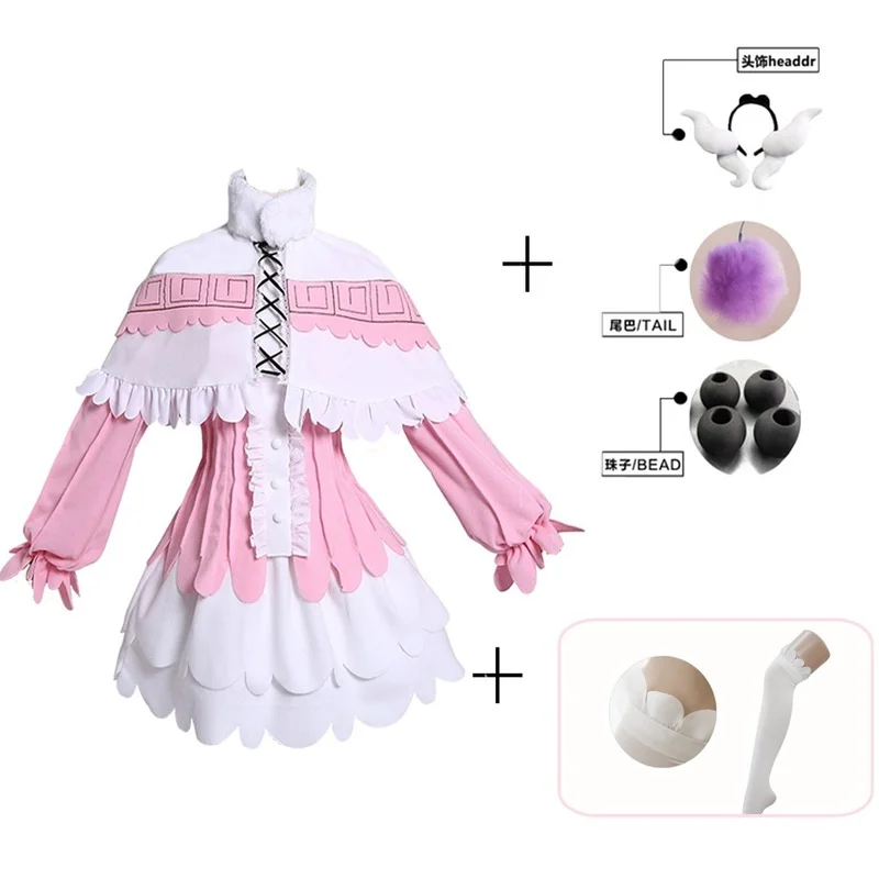 Косплей Канны для костюмированной вечеринки по японскому аниме Кобаяши Дракон