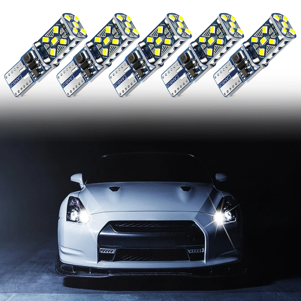 Светодиодный парковочные фары автомобиля поворота Боковые лампочки Чтения