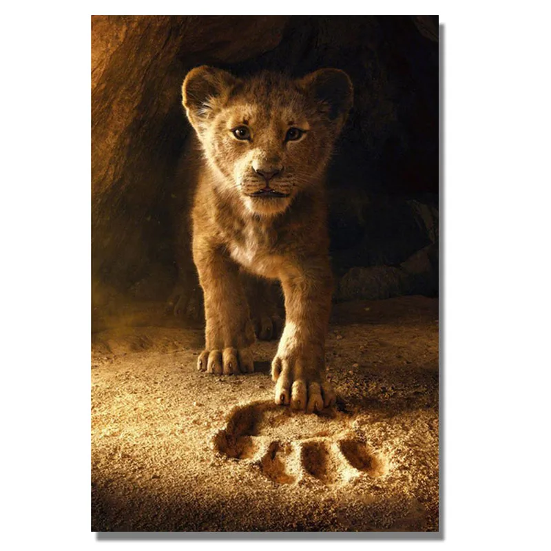 1 Мультфильм Simba алмаз 5d Diy Алмазная картина вышивка крестиком лев Король друзья Рукоделие Алмазная мозаика вышивка домашний декор - Цвет: 1