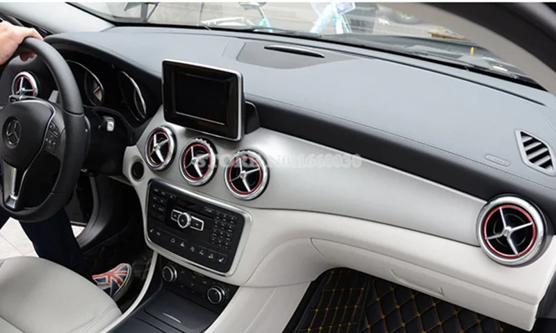 Красная внутренняя центральная консоль Крышка вентиляционного отверстия 5 шт.