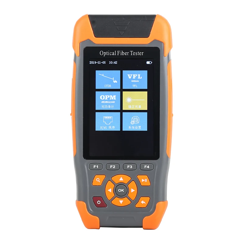 

FTTH MINI OTDR Optical time-domain Reflectometer with Mul functions VFL OLS OPM Ethernet Fiber Cable Tester