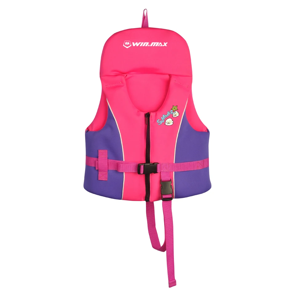 

WIN.MAX Swimming Boating Skiing Driving Vest Survival Suit Polyester Safety Life Jacket For Adult Children Outdoor Water Sports