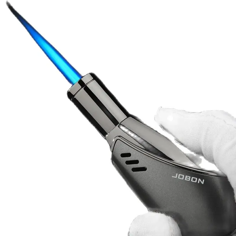 

Vertical Butane Lighter Flame Windproof With Dust Cover Cigar Accessories