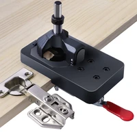 35mm hinge jig hole saw abs plastic drill guide for cabinet furniture concealed hinges installation carpentry tools